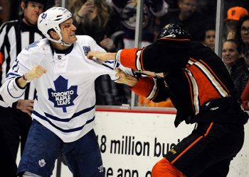 10 Most Brutal Fights in the History of NHL